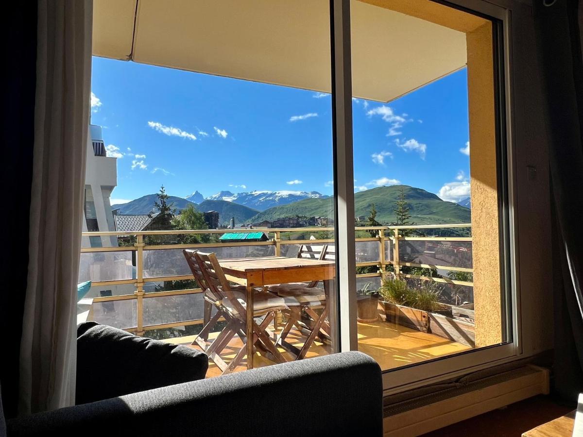 Апартаменты Alpe D'Huez - 46 M2 - Belle Terasse Экстерьер фото